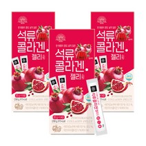 내추럴박스 석류콜라겐 젤리스틱, 3개, 280g