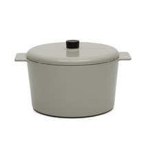 퀸센스 비즘 오리엔탈 인덕션 곰솥냄비, 24cm, 그레이