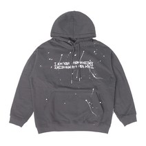 아임낫어휴먼비잉 BASIC LOGO HOODIE