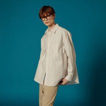 마인드브릿지 남성용 옥스포드 오버핏 셔츠 MWWS0150