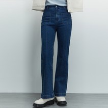 미쏘 여성용 아웃포켓 롱부츠컷 데님