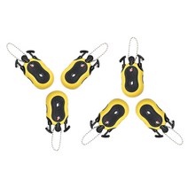 블럭마트 골프 타수 스코어 카운터 6p, 옐로우