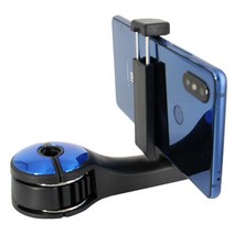 브로픽 차량용 스마트폰 헤드레스트 거치대, 블루, 2개