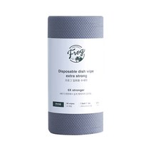 프로그 일회용 수세미 엑스트라 스트롱 60p, 그레이, 1개