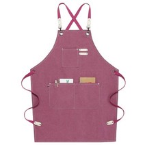 마음이음마켓 맞춤 작업복 앞치마 61 x 80 cm, 퍼플, 1개