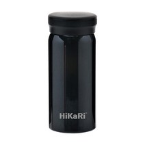 HiKaRi 316 스텐 모던 미니 보온 보냉 텀블러, Black, 200ml
