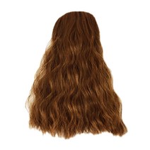 하이유니 히피 펌 정수리 볼륨업 커버 헤어 피스 30cm, 라이트브라운, 1개