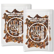 천군맘마 강아지 핸드메이드 수제 간식 500g, 2개, 오리도가니