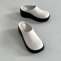 여성용 아네이스 둥근코 통굽 블로퍼