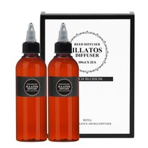 일라토스 차량용 디퓨저 리필 100ml, 피치블라썸향, 1개, 2개입