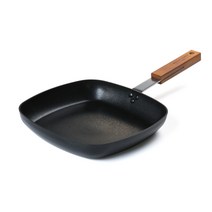 매직쉐프 인덕션 IH 보타닉우드 사각 프라이팬, 1개, 24.2 x 24.2 cm