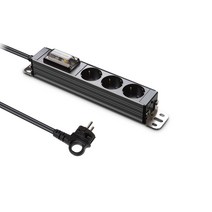 현대일렉트릭 알루미늄 고용량 누전차단 3구 서버탭 티타늄 HDSVAL-GN35T, 5m, 1개