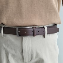 바비수 남성용 맨디 볼륨 가죽 벨트