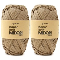 니뜨 미도리 뜨개실 40g, 203 베이지그레이