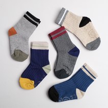 위삭스앤파파 아동용 J토토 양말 5켤레 세트