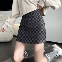 포플러앤씨 캔마톤 체크 스커트