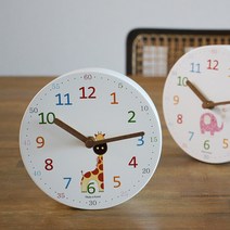 마지우 화이트우드 교육용 탁상시계, 기린
