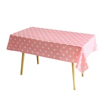 마켓피오 주방 일회용 파티 테이블보 도트 타입3, 1개, 3개입