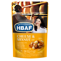 HBAF 넛츠앤스낵스 치즈 앤 믹스넛, 190g, 1개