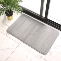 재미존 퍼니컴퍼니 메모리폼 극세사 발매트, 그레이