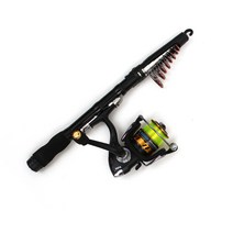 싸파 미니 릴 낚싯대 + 스피닝 릴 BD-3000 세트, 혼합색상