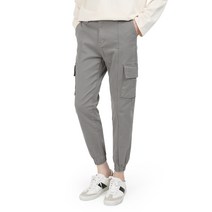 다꾸앙 남성용 벨트 필요없는 바지 자꾸만 뒷밴딩 카고 조거팬츠 D07N6_pc2962