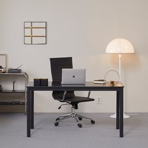 16피스 멀티 데스크 컴퓨터 책상 테이블, 블랙