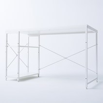 블루밍홈 베이직 수납형 컴퓨터 책상, 화이트