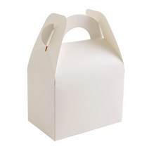 생크림 상자 13 x 10.5 x 8 cm, 화이트, 20개