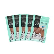 간택 고양이 져키 50g, 5개, 참치 + 타우린 혼합맛