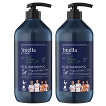 제이멜라 인 잉글랜드 위드 토트넘 남성용 우드세이지 앤 씨솔트 헤어 샴푸, 1000ml, 2개