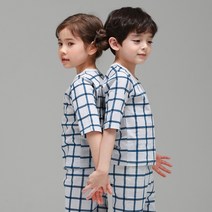 미니케이 아동용 라인 7부 쟈가드 실내복 내의 상하 세트