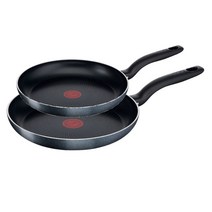 테팔 인덕션 티타늄 1X 익스피리언스 후라이팬 24cm + 28cm 세트, 프라이팬 24cm + 프라이팬 28cm, 그레이