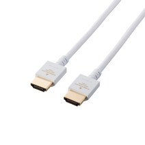 엘레컴 인테리어 4K HDMI 케이블 화이트 DH-HDP14EY20WH, 1개, 2m