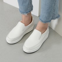 가바라 여성용 가죽 딕시 슬립온