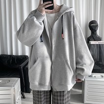 남성용 알럽홈 스트링포인트 후드집업