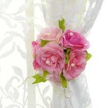 리빙데코 후레쉬 커튼장식집게, 핑크