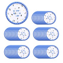 파티해 경찰관 생일 파티접시 18cm, 10개입, 5개