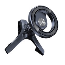 메이텍 차량용 2 in 1 마그네틱 거치대(송풍구+부착형), 1개, 블랙