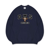 디몽스 몽키 DMS 블랙 기모 맨투맨 MMC_0156