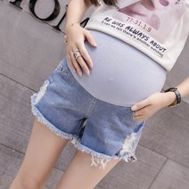 에이홉 임부 빈티지 청반바지