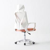 다니카 스마트 학생 / 사무용의자 헤드형 화이트 GMHD-900W, 핑크