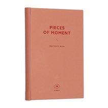 아이코닉 네컷사진 접착식 14페이지 미니 포토북, 01 Brick pink