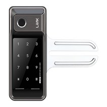 Link 지문인식 유리문용 도어락 LG-500F
