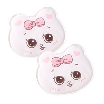 캐릭터 여름 쿨 매트 방석 YT_RC395 2p, 흰냥이