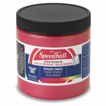 스피드볼 패브릭 실크스크린 잉크 염색실크 Raspberry, 236ml, 1색