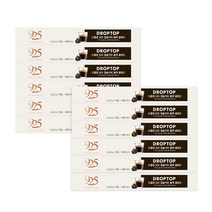 드롭탑 925 블랙 블렌드 캡슐커피 10p, 12개, 52g