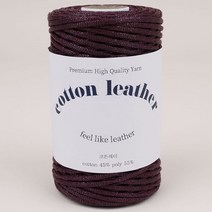코튼레더 뜨개실, 33 딥와인, 1개