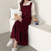 뷔스티에 캉캉 원피스 빅사이즈 임부복 R975