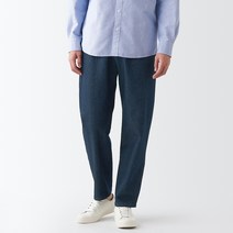 무인양품 남성용 MUJI 데님 이지 팬츠 AEH21A3S